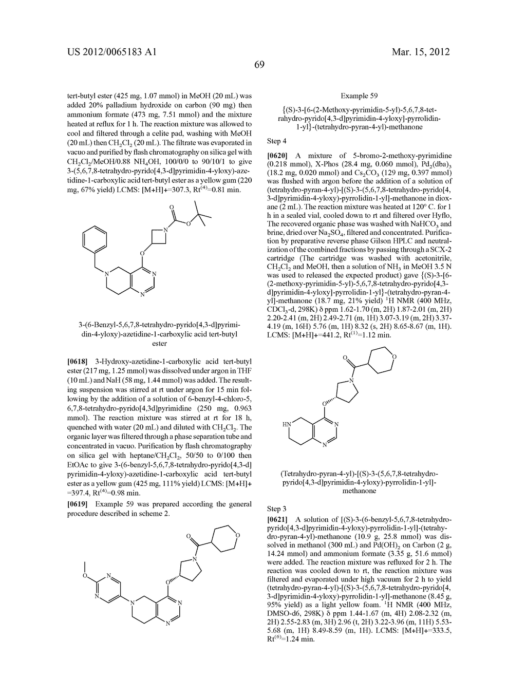 Tetrahydro-Pyrido-Pyrimidine Derivatives - diagram, schematic, and image 75
