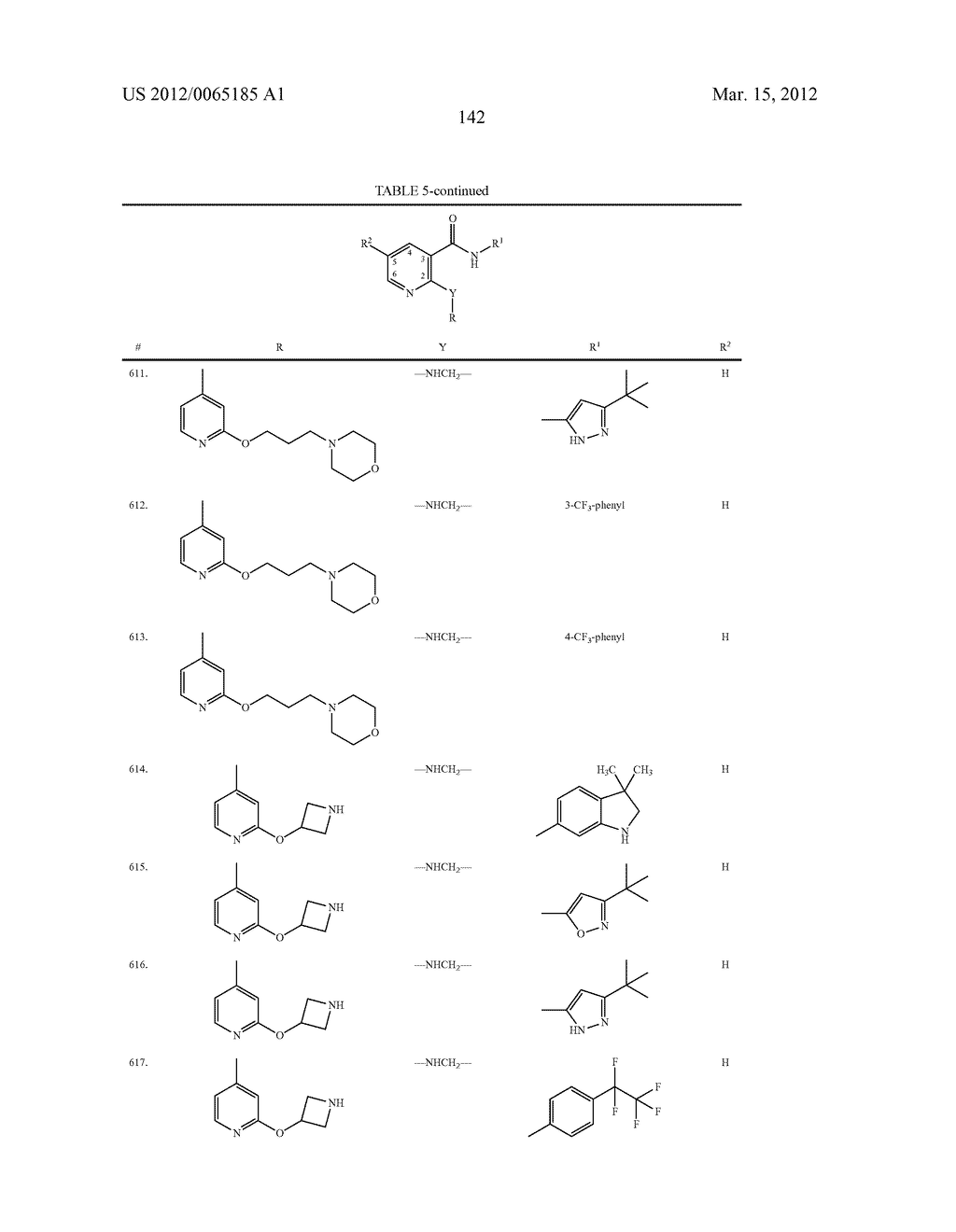 SUBSTITUTED ALKYLAMINE DERIVATIVES AND METHODS OF USE - diagram, schematic, and image 143