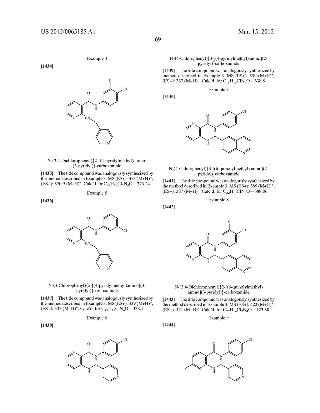 SUBSTITUTED ALKYLAMINE DERIVATIVES AND METHODS OF USE - diagram, schematic, and image 70