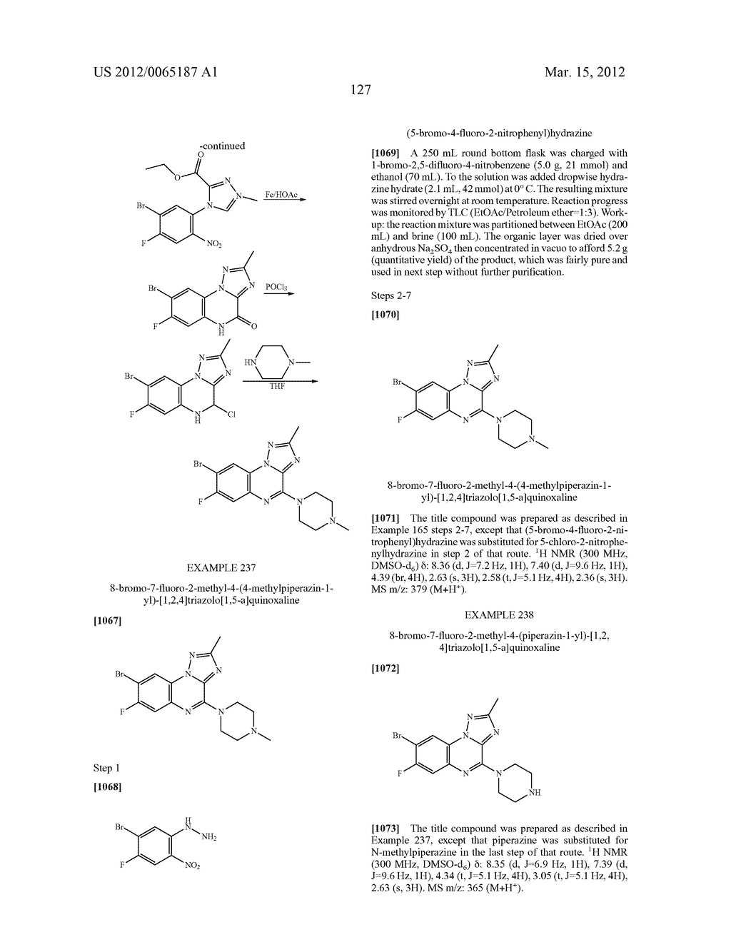 HETEROCYCLIC INHIBITORS OF HISTAMINE RECEPTORS FOR THE TREATMENT OF     DISEASE - diagram, schematic, and image 128