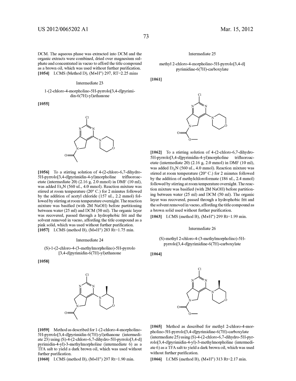 PYRIMIDINE DERIVATIVES AS mTOR INHIBITORS - diagram, schematic, and image 76