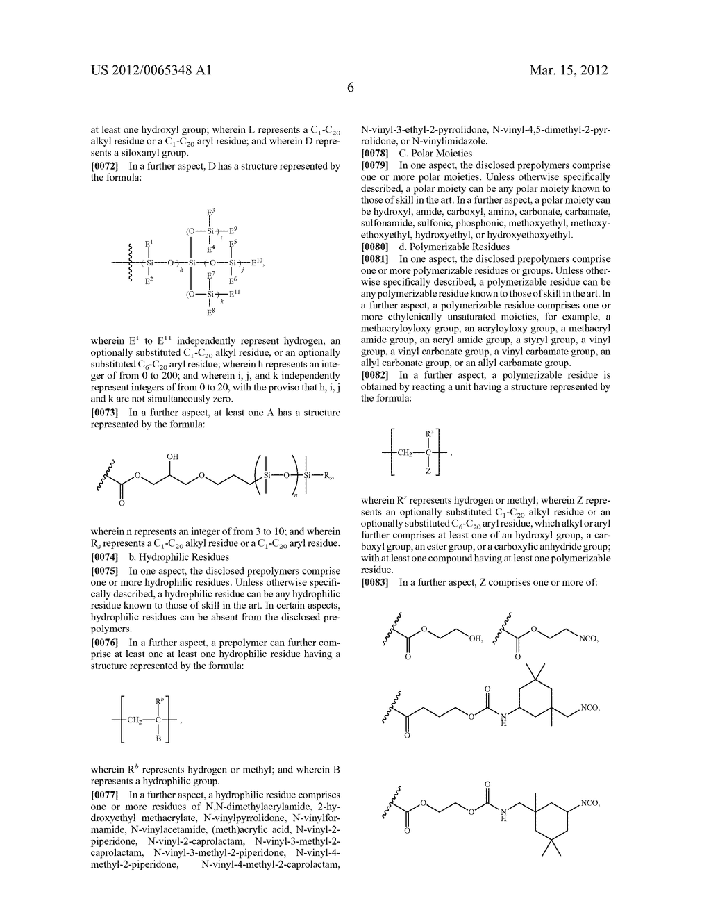 SOLUBLE SILICONE PREPOLYMERS - diagram, schematic, and image 09