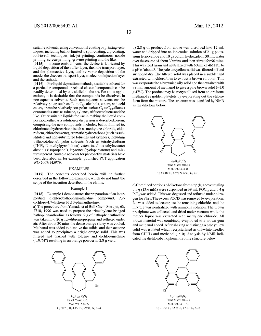 ELECTRONIC DEVICE INCLUDING PHENANTHROLINE DERIVATIVE - diagram, schematic, and image 15