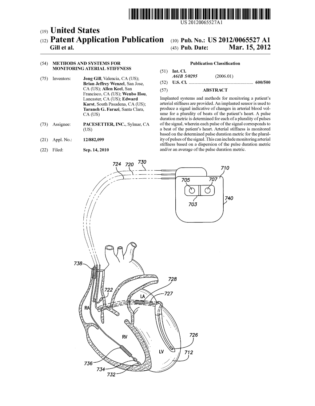 Methods and Systems for Monitoring Aterial Stiffness - diagram, schematic, and image 01