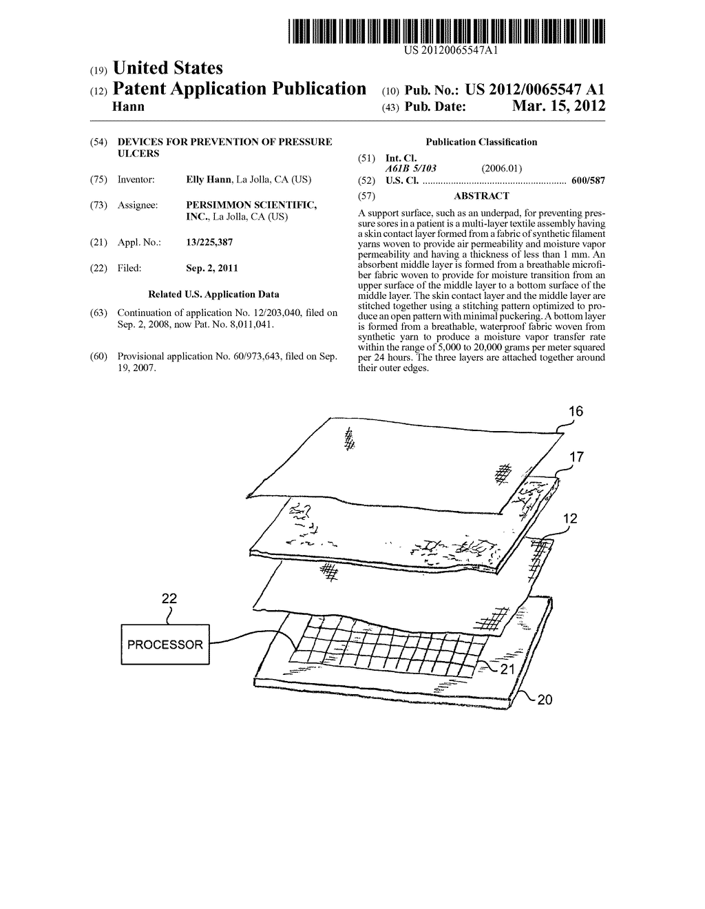 DEVICES FOR PREVENTION OF PRESSURE ULCERS - diagram, schematic, and image 01