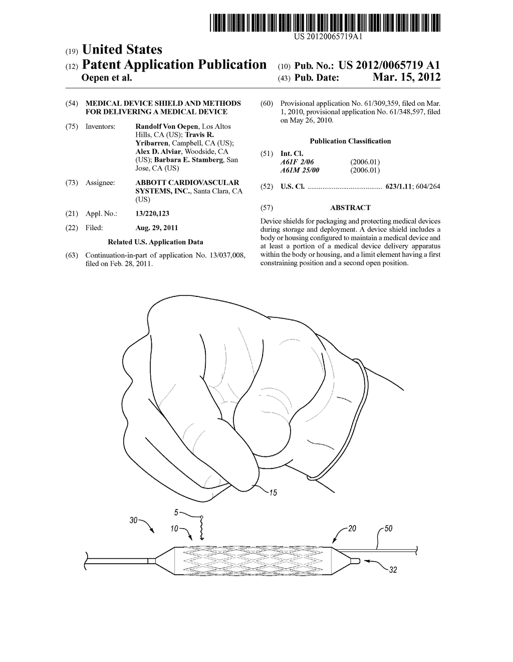 MEDICAL DEVICE SHIELD AND METHODS FOR DELIVERING A MEDICAL DEVICE - diagram, schematic, and image 01