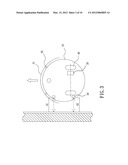 Wall-following Moving Device diagram and image