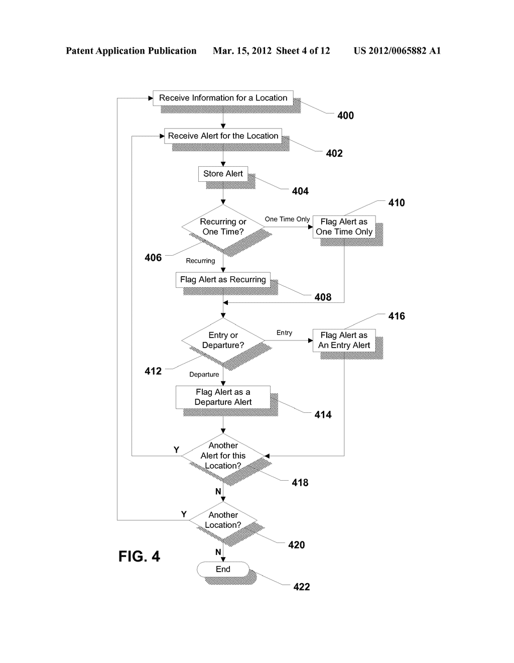 SYSTEM AND METHOD FOR INDICATING REMINDERS VIA A PORTABLE COMPUTING DEVICE - diagram, schematic, and image 05