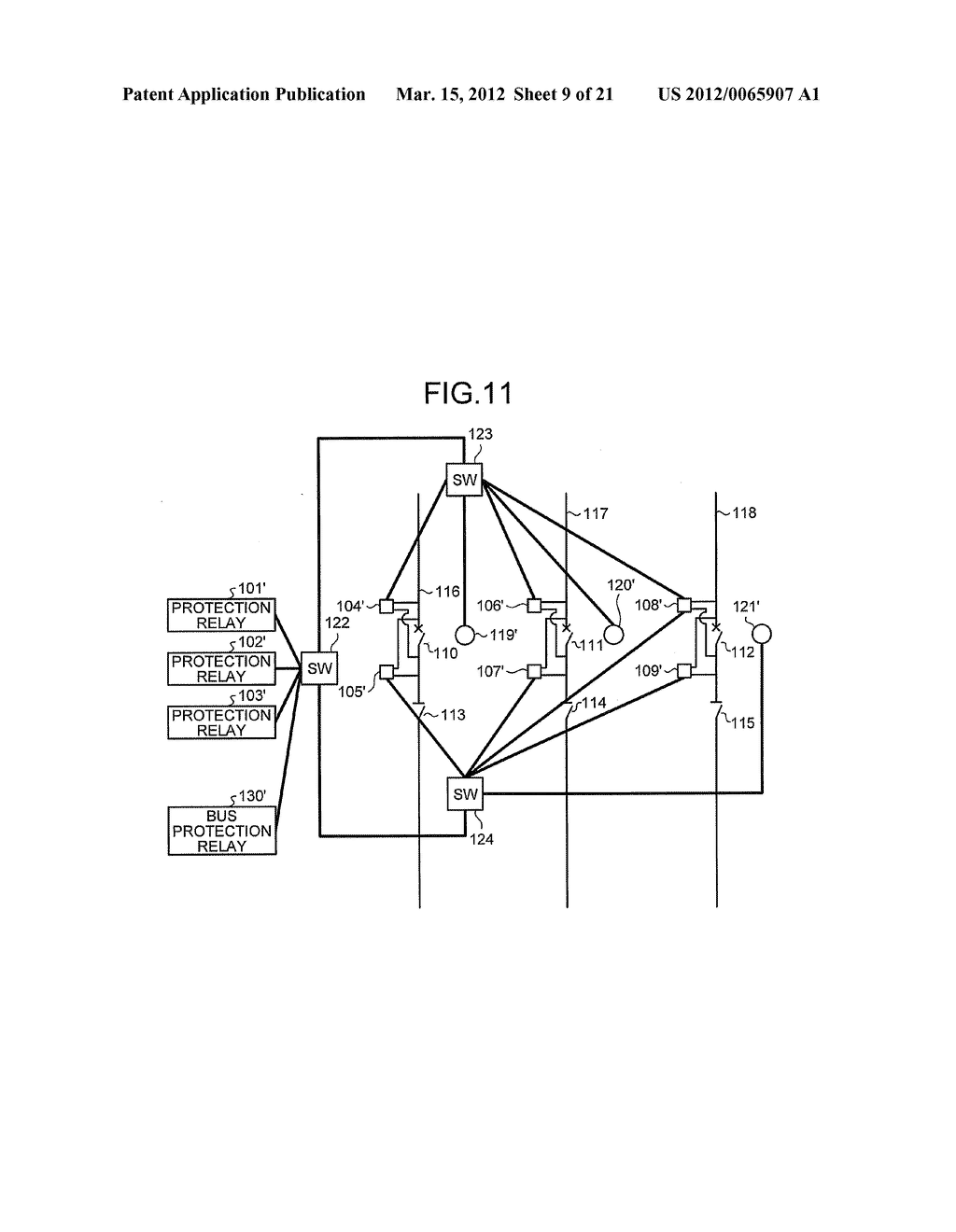 MEASURING DEVICE, PROTECTION RELAY, AND PROGRAM PRODUCT - diagram, schematic, and image 10