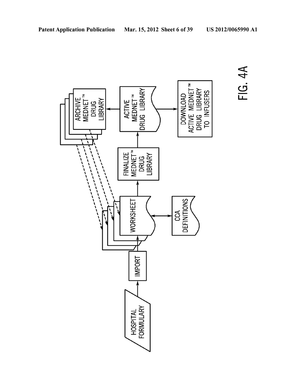 SYSTEM FOR MAINTAINING DRUG INFORMATION AND COMMUNICATING WITH MEDICATION     DELIVERY DEVICES - diagram, schematic, and image 07