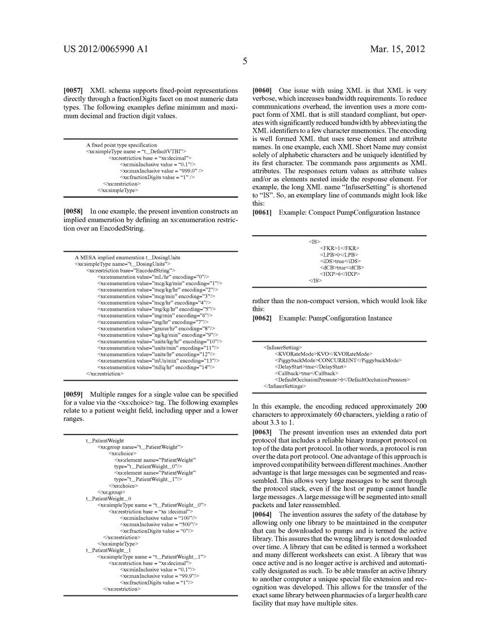 SYSTEM FOR MAINTAINING DRUG INFORMATION AND COMMUNICATING WITH MEDICATION     DELIVERY DEVICES - diagram, schematic, and image 45