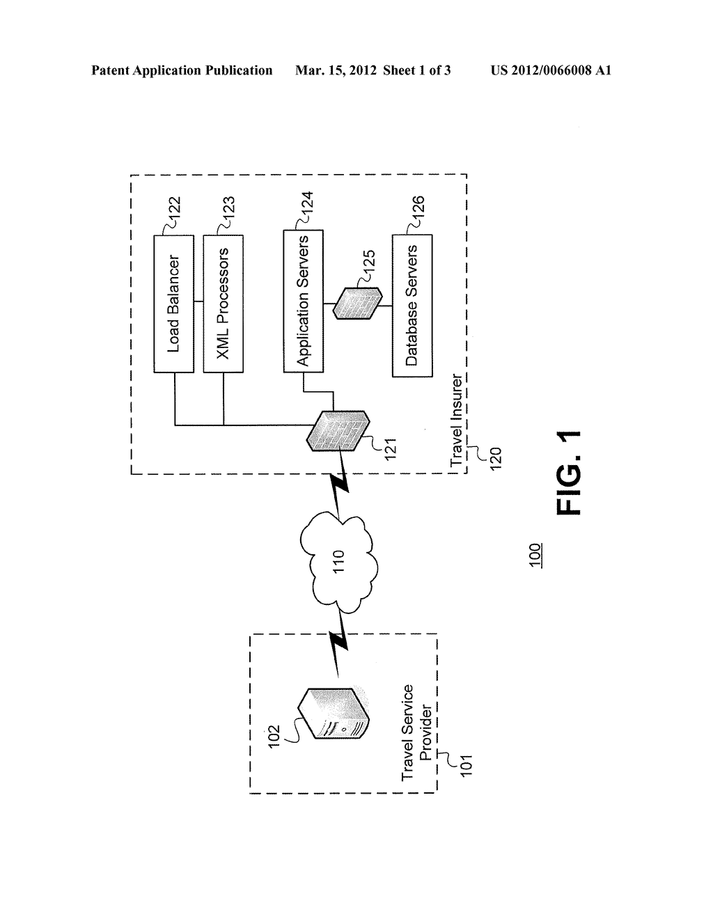 Method and System for Processing and Optimizing Travel Insurance     Transactions - diagram, schematic, and image 02