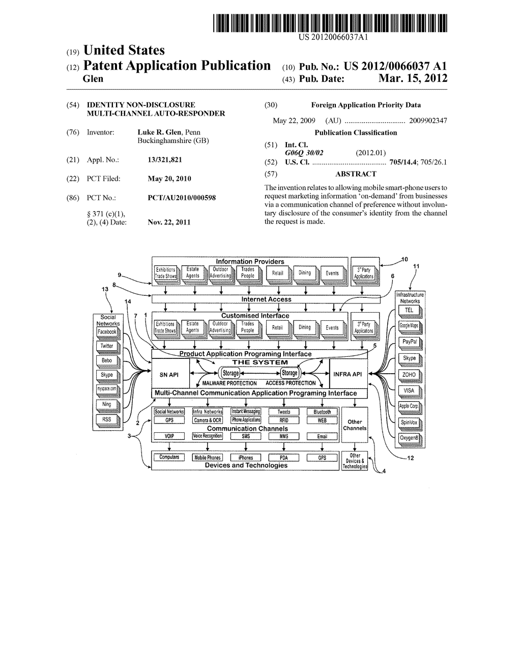 IDENTITY NON-DISCLOSURE MULTI-CHANNEL AUTO-RESPONDER - diagram, schematic, and image 01