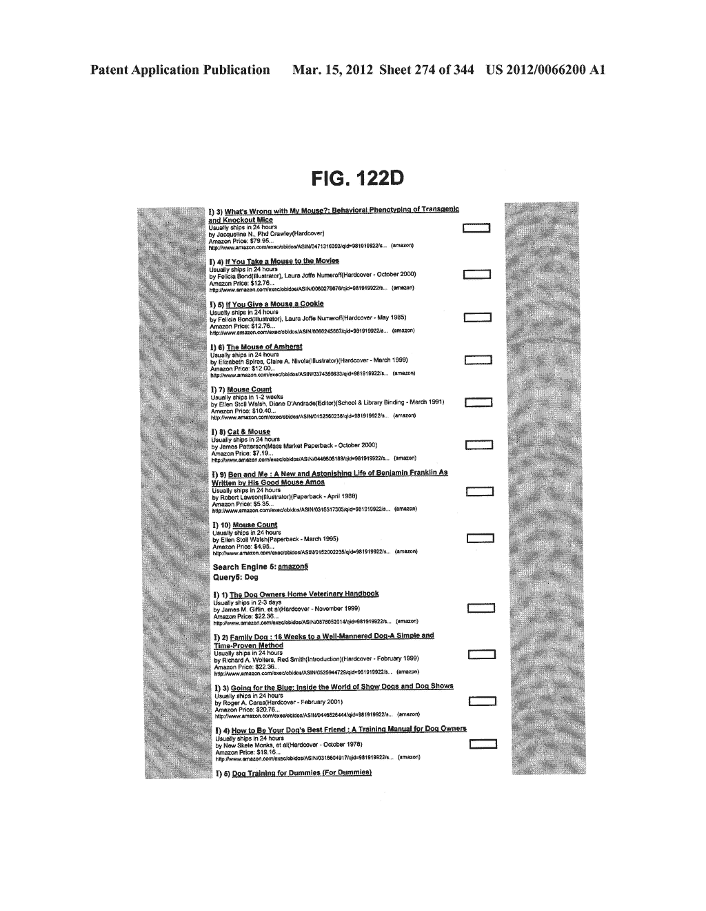 Metasearch Engine for Ordering Items Returned In Travel Related Search     Results Using Multiple Queries on Multiple Unique Hosts - diagram, schematic, and image 275