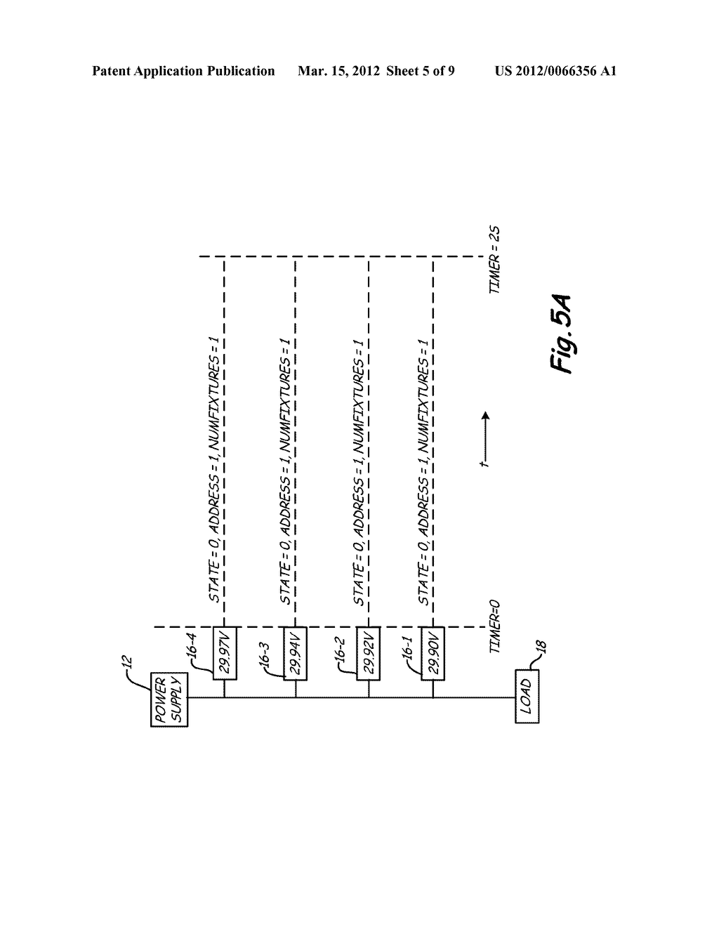 SYSTEM AND METHOD FOR AUTOMATICALLY ADDRESSNG DEVICES ON A COMMUNICATION     NETWORK - diagram, schematic, and image 06