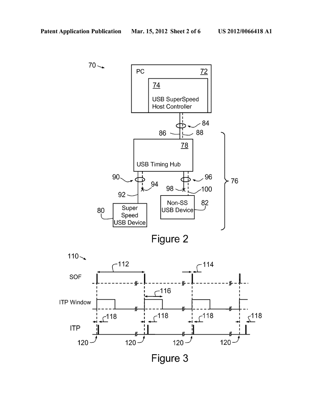 SYNCHRONOUS NETWORK OF SUPERSPEED AND NON-SUPERSPEED USB DEVICES - diagram, schematic, and image 03