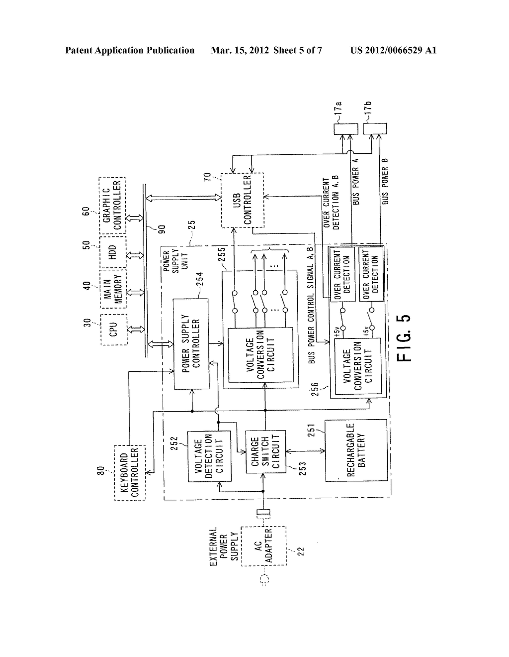 INFORMATION PROCESSING APPARATUS AND METHOD FOR CONTROLLING POWER SUPPLY     OF THE APPARATUS - diagram, schematic, and image 06