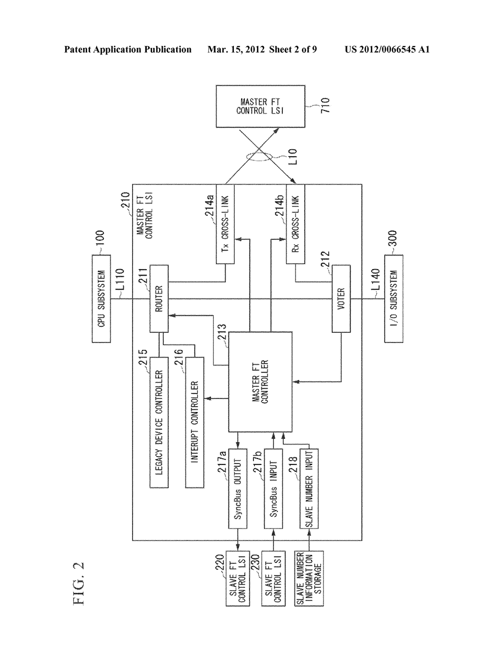 FAULT-TOLERANT SYSTEM AND FAULT-TOLERANT CONTROL METHOD - diagram, schematic, and image 03