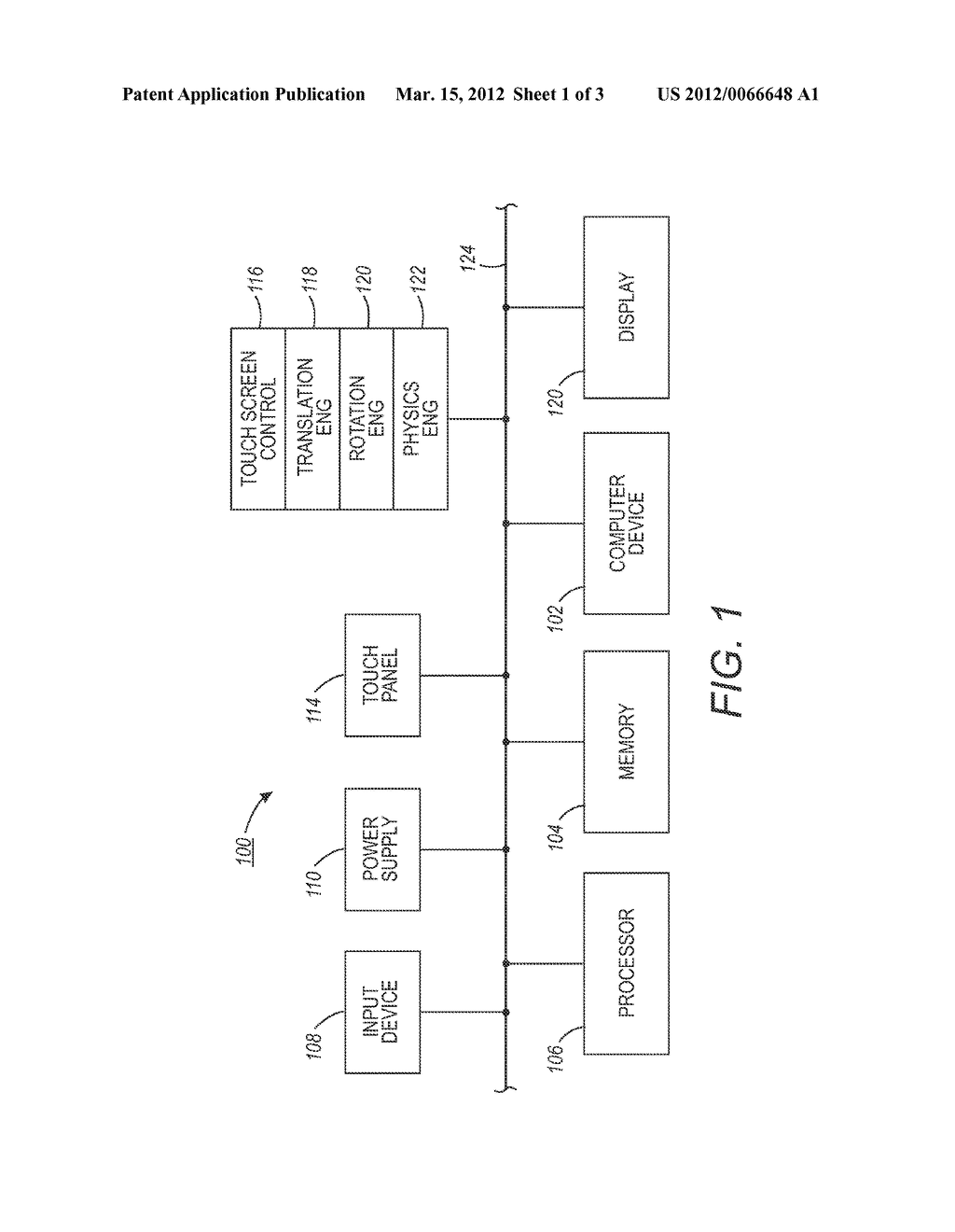 MOVE AND TURN TOUCH SCREEN INTERFACE FOR MANIPULATING OBJECTS IN A 3D     SCENE - diagram, schematic, and image 02