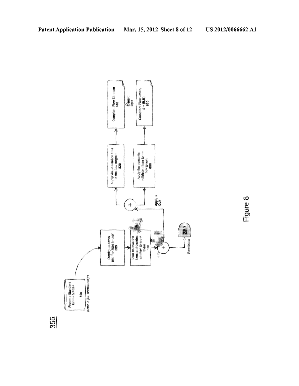 SYSTEM AND METHOD TO VALIDATE AND REPAIR PROCESS FLOW DRAWINGS - diagram, schematic, and image 09