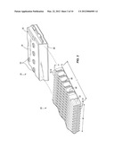 HEAT EXCHANGER HAVING A CONTOURED  INSERT AND METHOD OF ASSEMBLING THE     SAME diagram and image