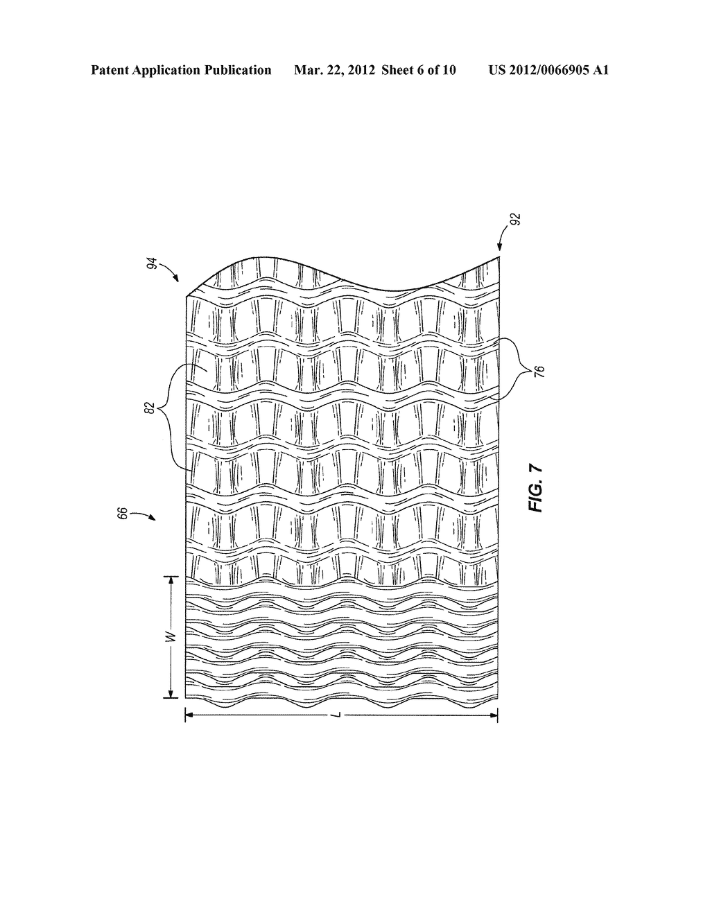 HEAT EXCHANGER HAVING A CONTOURED  INSERT AND METHOD OF ASSEMBLING THE     SAME - diagram, schematic, and image 07