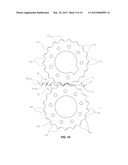 HEAT EXCHANGER HAVING A CONTOURED  INSERT AND METHOD OF ASSEMBLING THE     SAME diagram and image