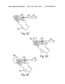 Double Handle Kitchen Knife diagram and image