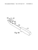 Double Handle Kitchen Knife diagram and image