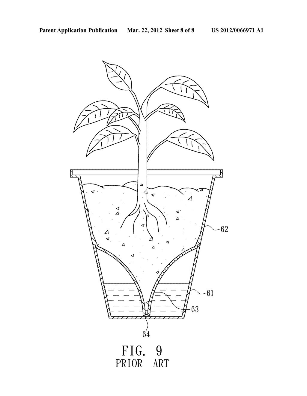 Water Supply Device for Planting Container - diagram, schematic, and image 09