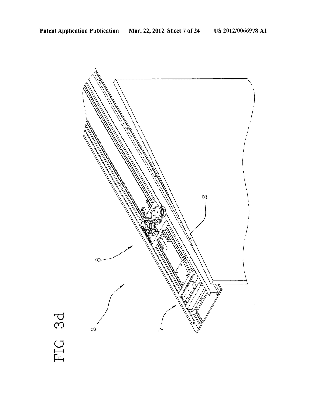 DEVICE FOR MOVING SLIDING DOORS - diagram, schematic, and image 08