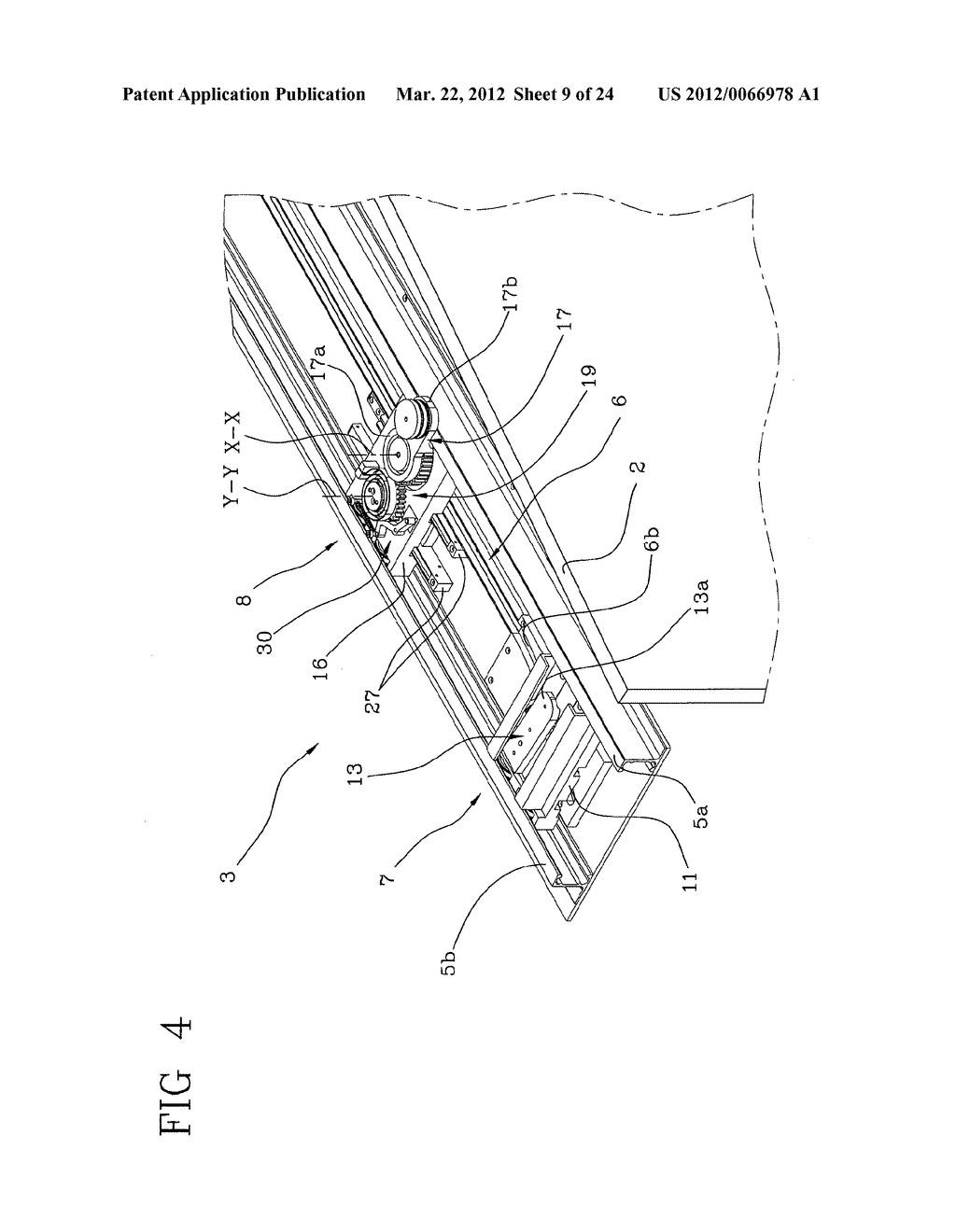 DEVICE FOR MOVING SLIDING DOORS - diagram, schematic, and image 10