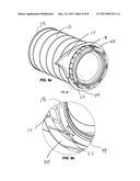 FILTER ELEMENT WITH FEATURES TO IMPROVE PRE-CLEANING PERFORMANCE, SEALING,     AND STRUCTURAL SUPPORT diagram and image