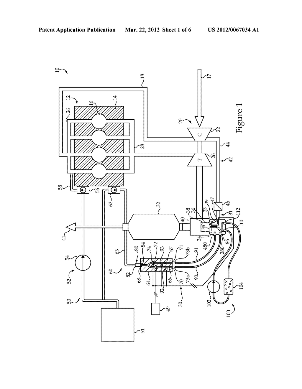 Exhaust Aftertreatment System, And Engine Service Package Having Fuel     Filtering Mechanism - diagram, schematic, and image 02