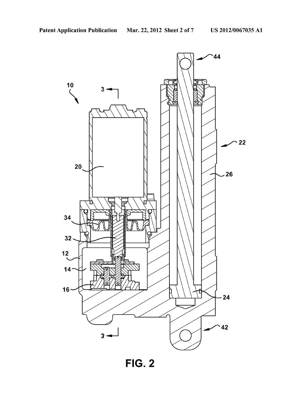 UNIVERSAL ORIENTATION ELECTRO-HYDRAULIC ACTUATOR - diagram, schematic, and image 03