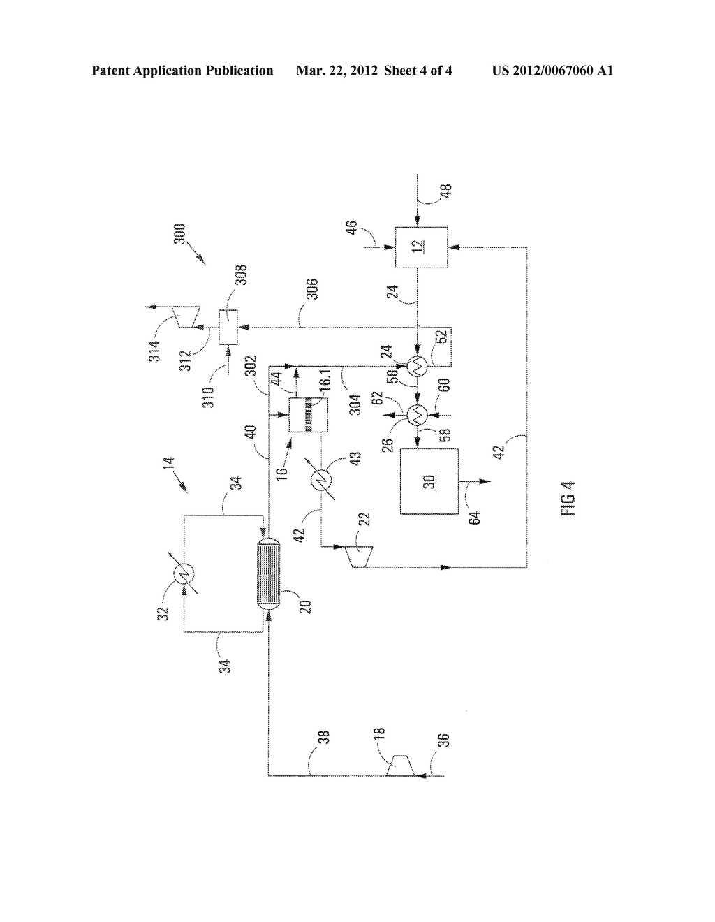 PROCESS FOR CO-PRODUCING SYNTHESIS GAS AND POWER - diagram, schematic, and image 05