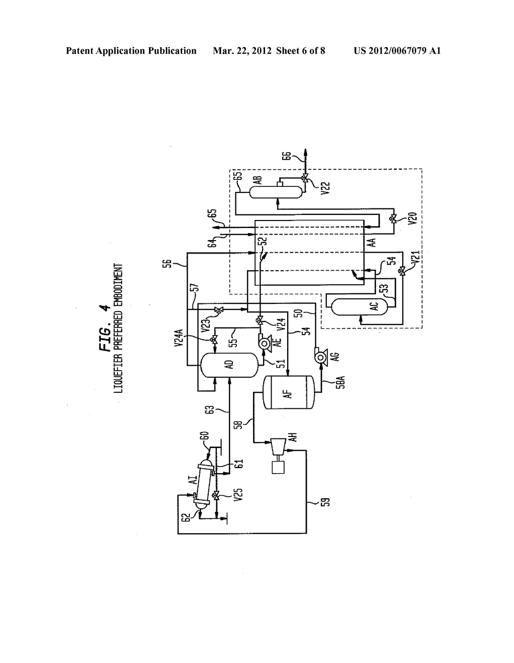 NITROGEN REJECTION AND LIQUIFIER SYSTEM FOR LIQUIFIED NATURAL GAS     PRODUCTION - diagram, schematic, and image 07