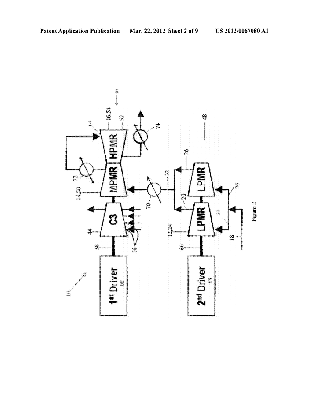 Mixed Refrigerant Compression Circuit - diagram, schematic, and image 03