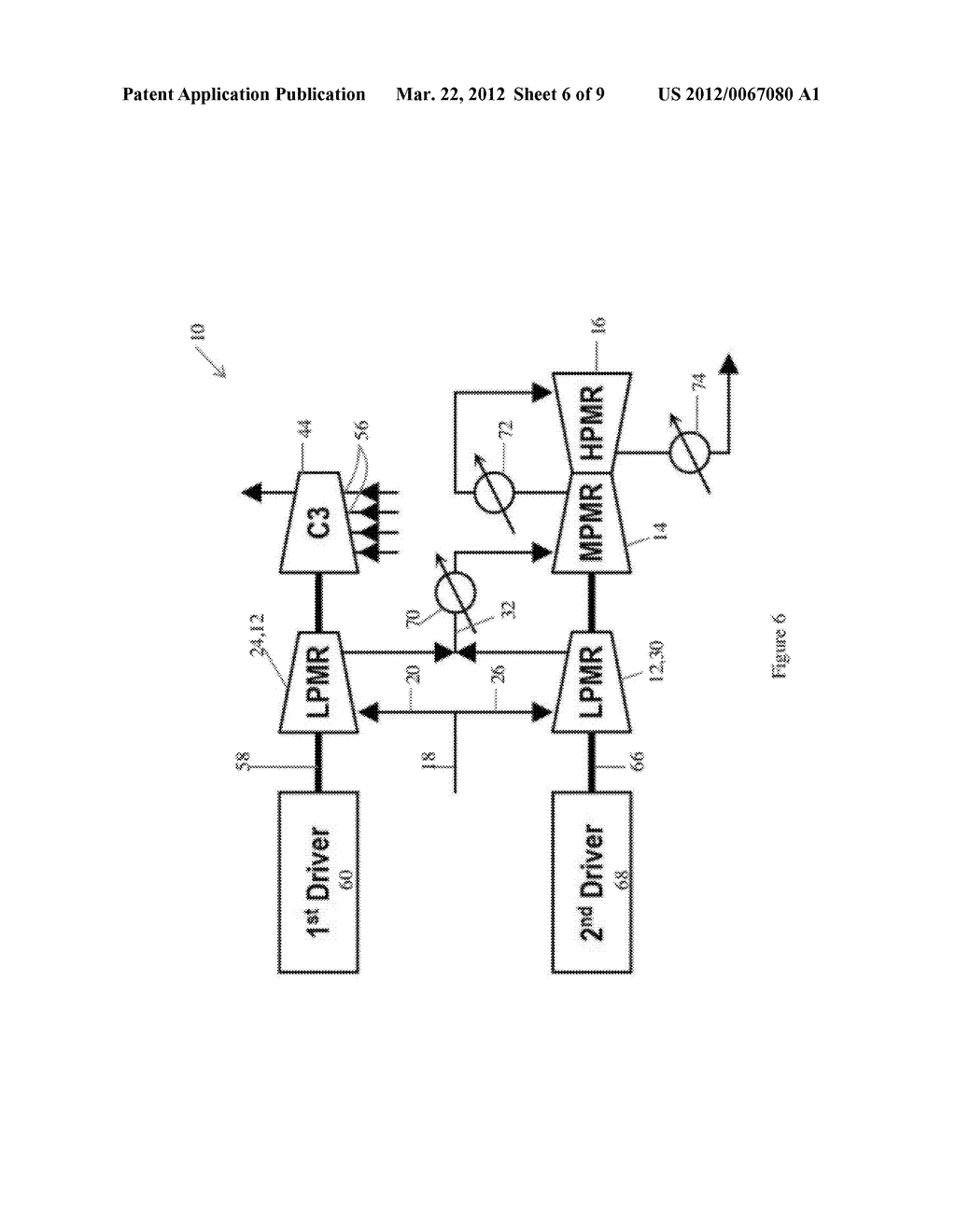 Mixed Refrigerant Compression Circuit - diagram, schematic, and image 07