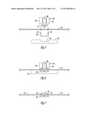 METHOD AND APPARATUS FOR EMBEDDING ORNAMENTAL OBJECTS INTO SHEET MATERIAL diagram and image