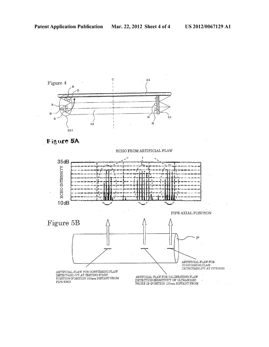 ULTRASONIC TESTING APPARATUS FOR PIPE OR TUBE END PORTION - diagram, schematic, and image 05