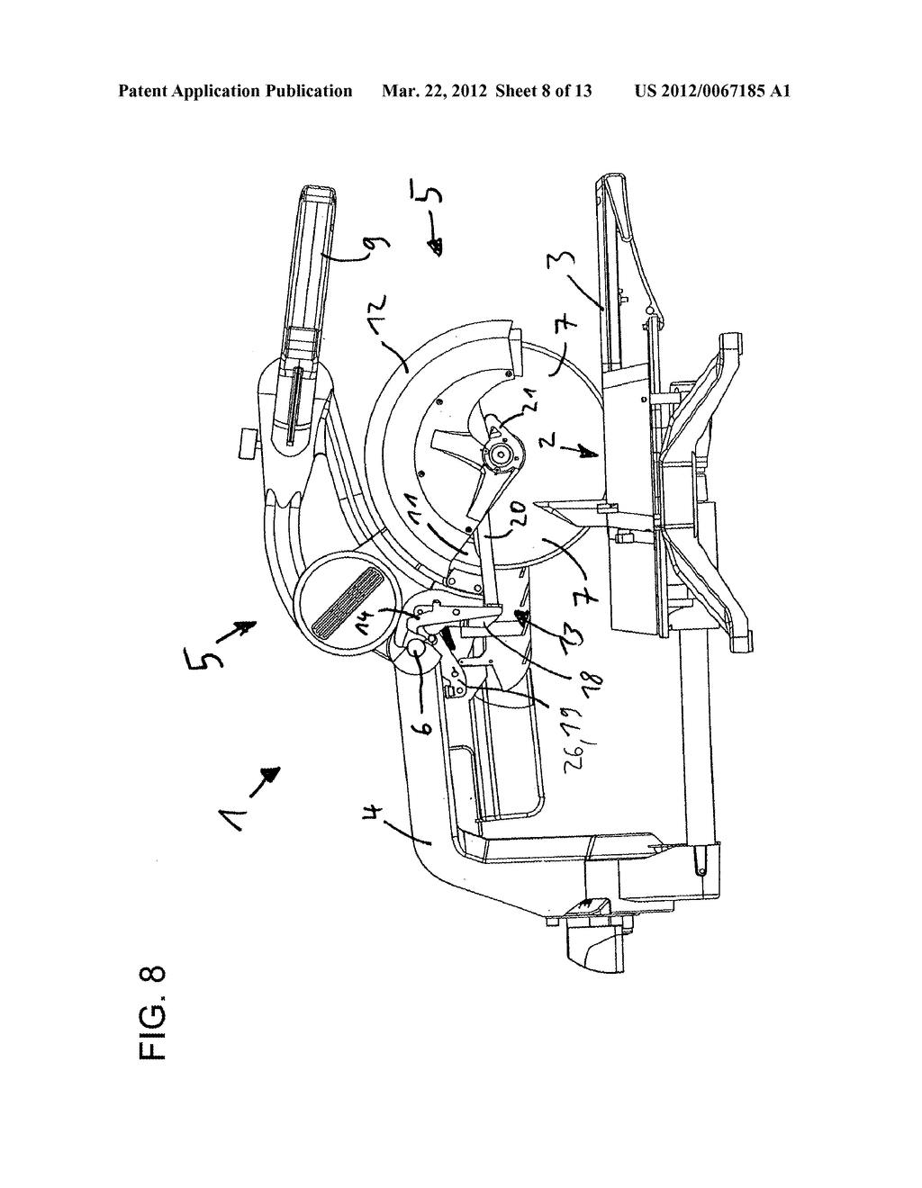 CIRCULAR CROSS-CUT SAW - diagram, schematic, and image 09