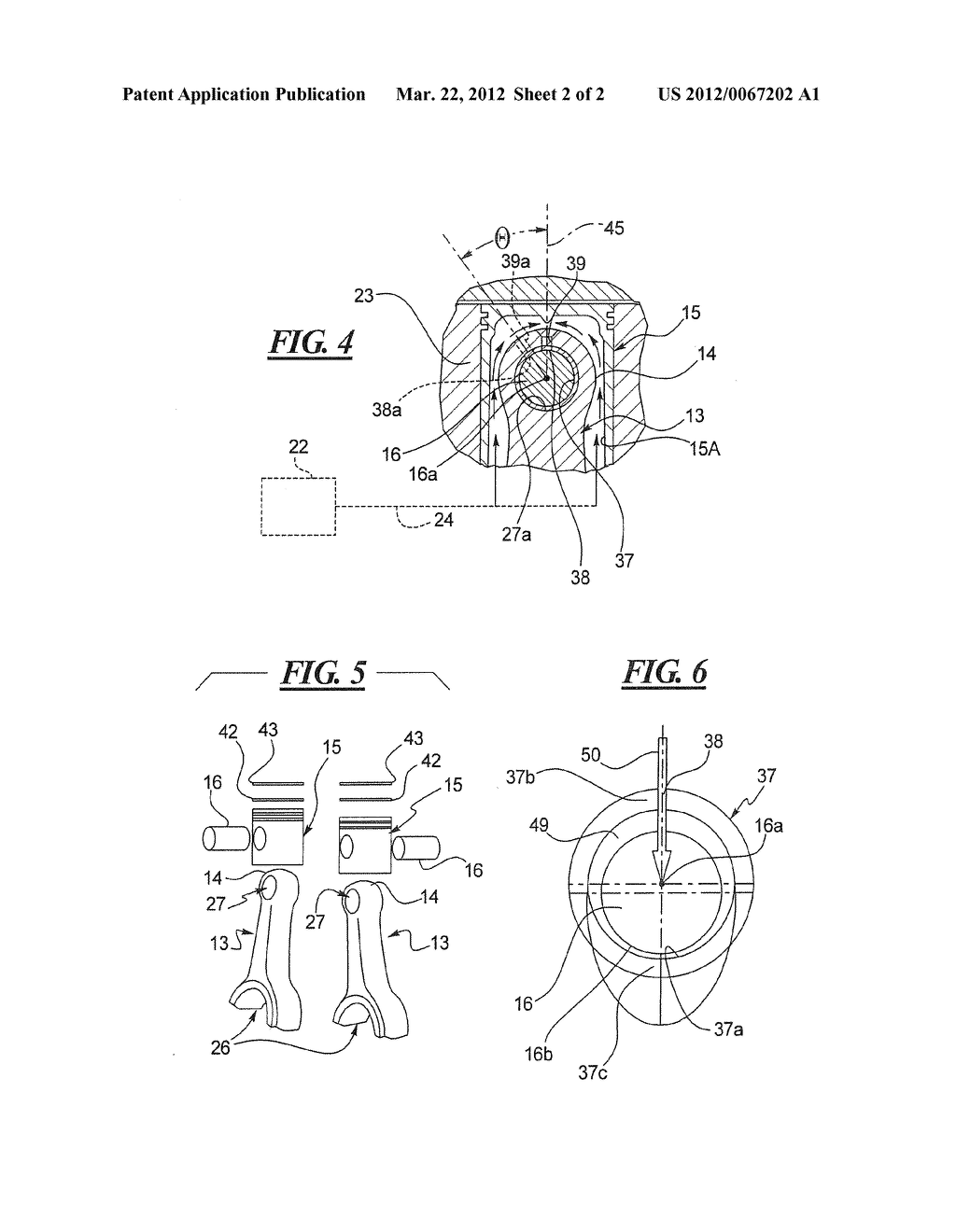 Reciprocating Compressor Wrist Pin Bearing and Lubrication Passageway - diagram, schematic, and image 03