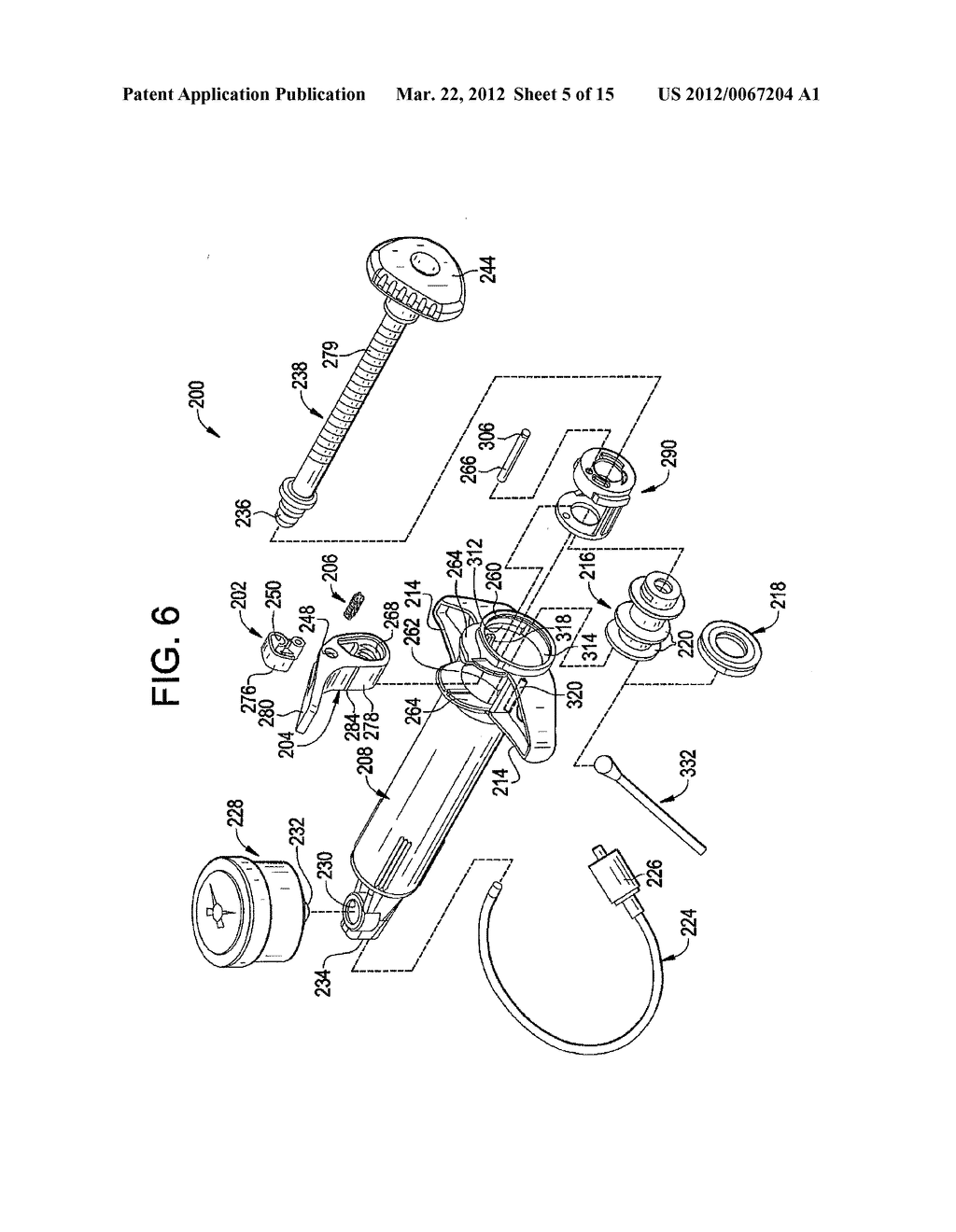 ACTUATING MECHANISM FOR FLUID DISPLACEMENT AND PRESSURIZING DEVICE - diagram, schematic, and image 06