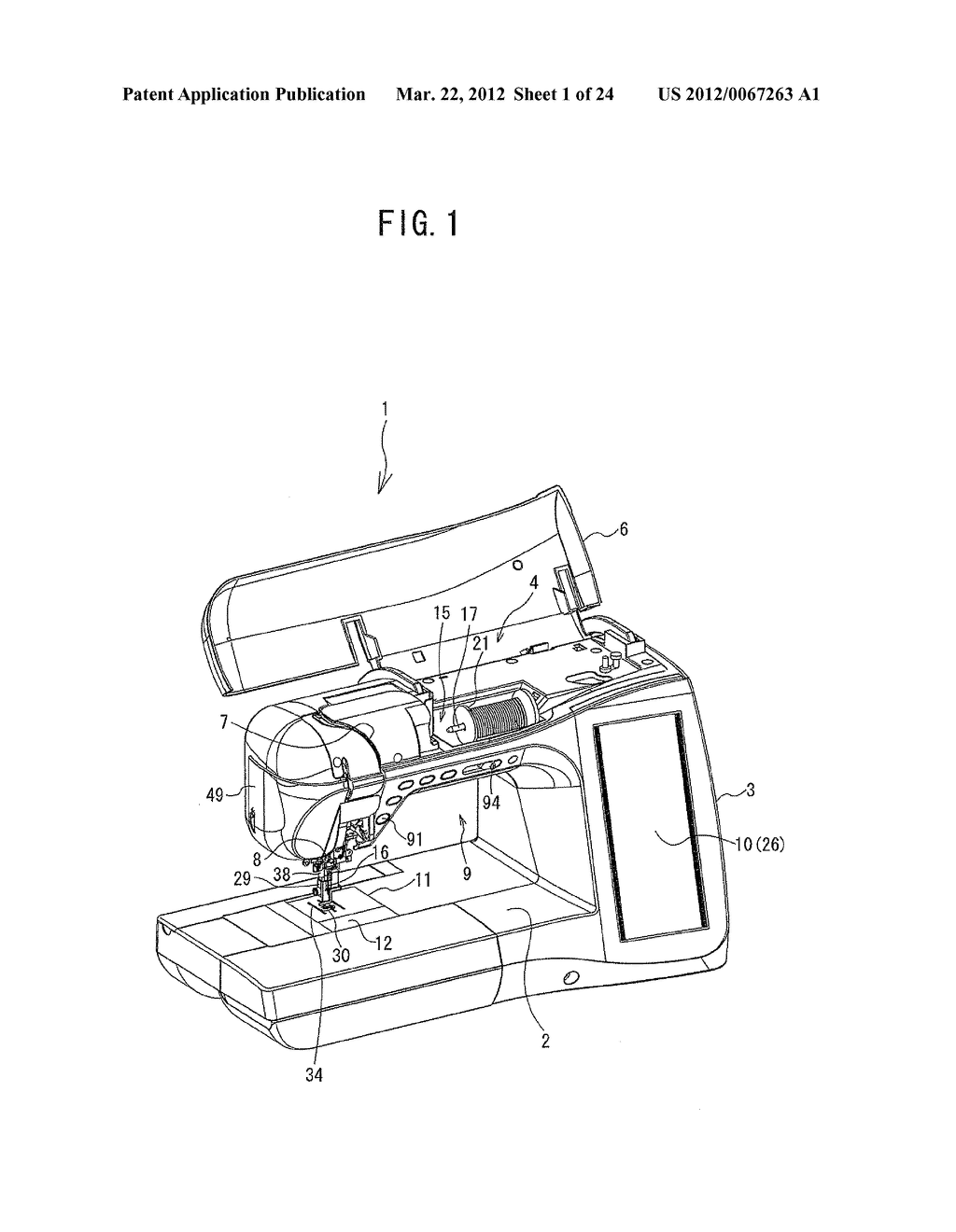 DATA GENERATING DEVICE, SEWING MACHINE AND NON-TRANSITORY     COMPUTER-READABLE MEDIUM STORING CONTROL PROGRAM FOR DATA GENERATING     DEVICE - diagram, schematic, and image 02