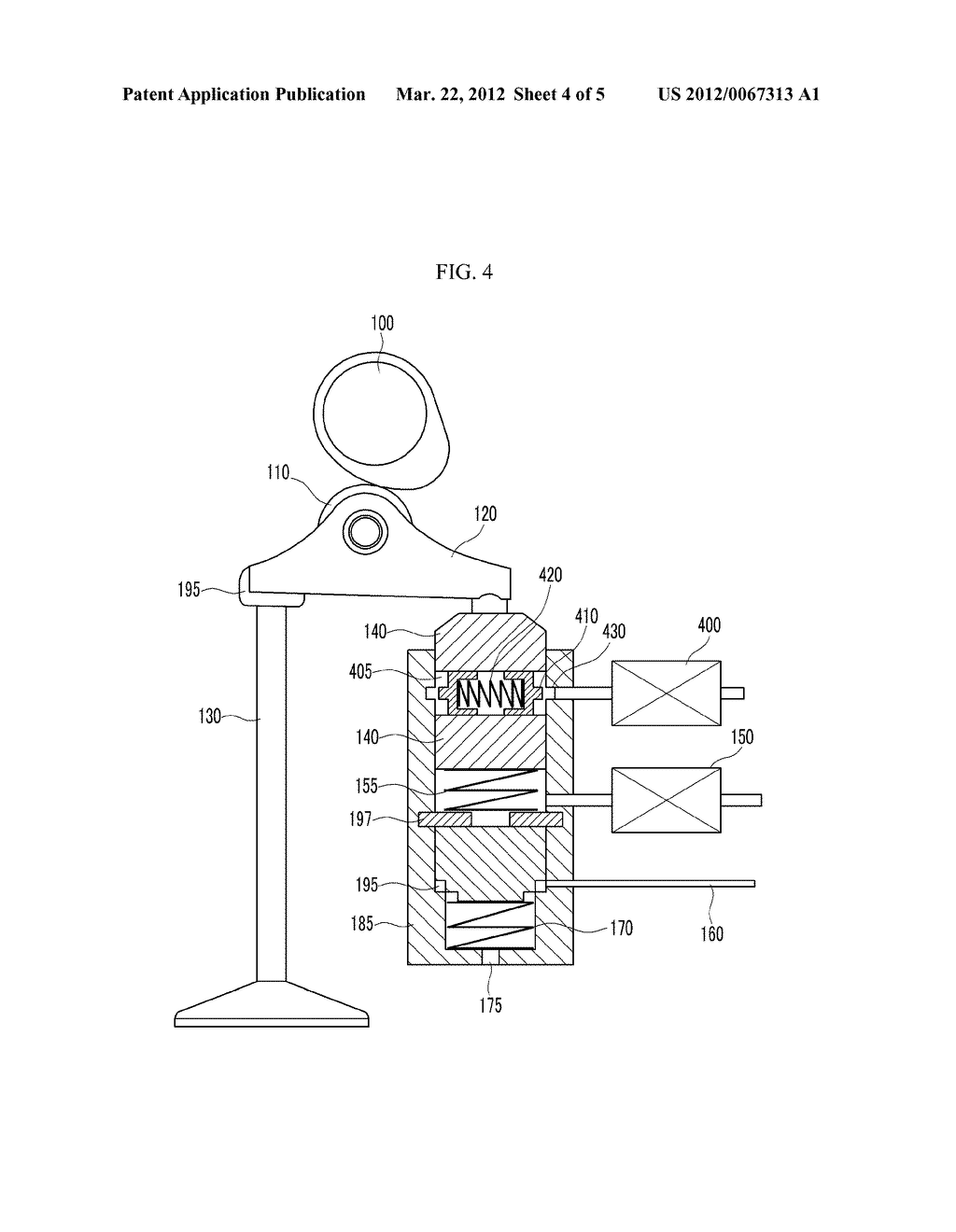 ENGINE EQUIPPED WITH VARIABLE VALVE DEVICE - diagram, schematic, and image 05