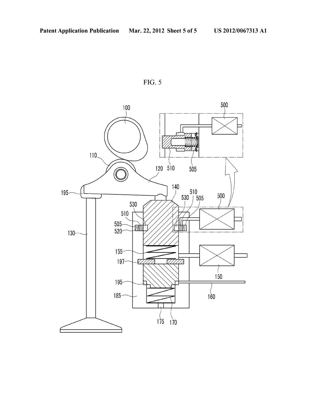 ENGINE EQUIPPED WITH VARIABLE VALVE DEVICE - diagram, schematic, and image 06