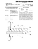 SYSTEM AND METHOD FOR DETERMINING PLACEMENT OF PHOTOVOLTAIC STRIPS USING     DISPLACEMENT SENSORS diagram and image