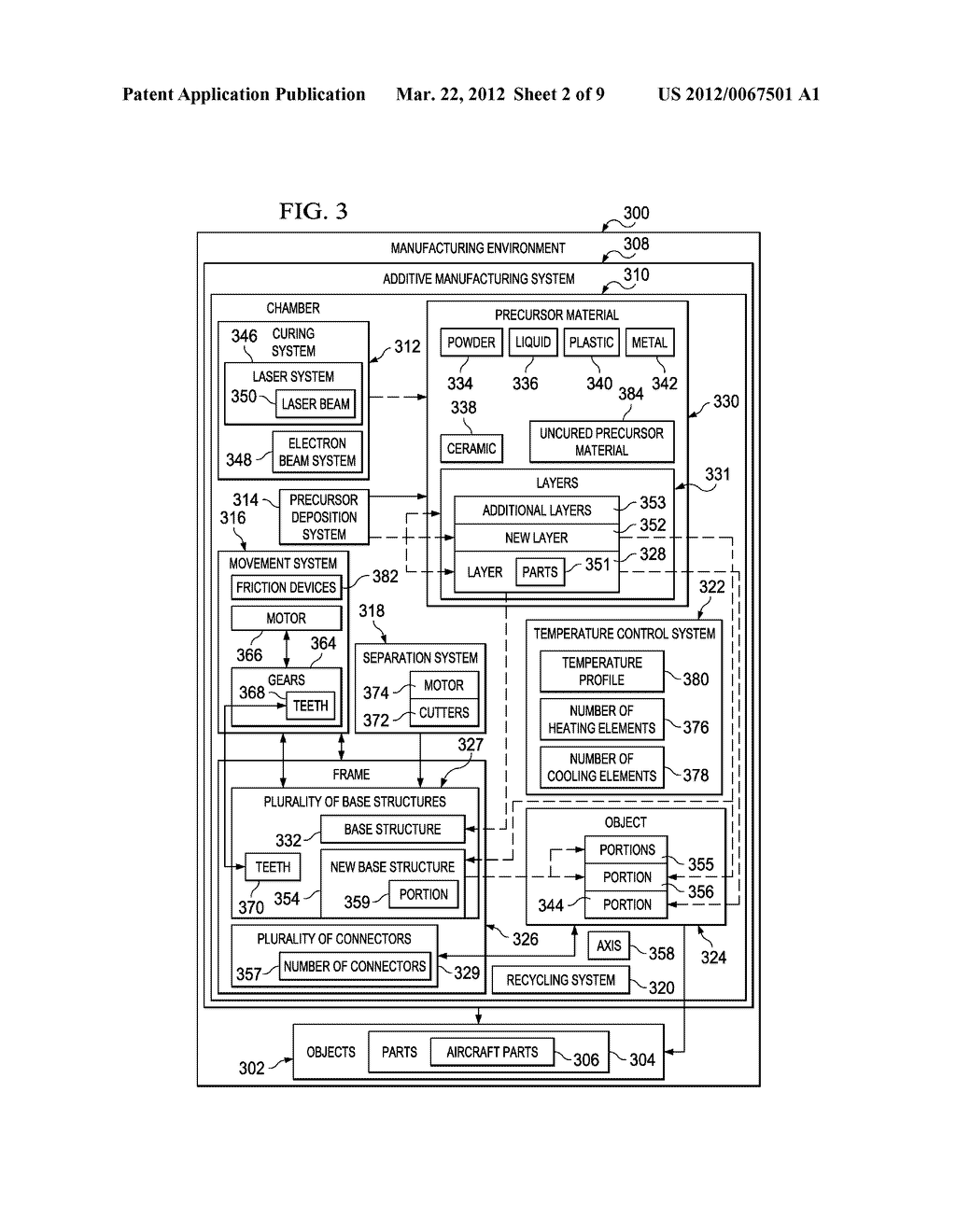 Continuous Linear Production in a Selective Laser Sintering System - diagram, schematic, and image 03