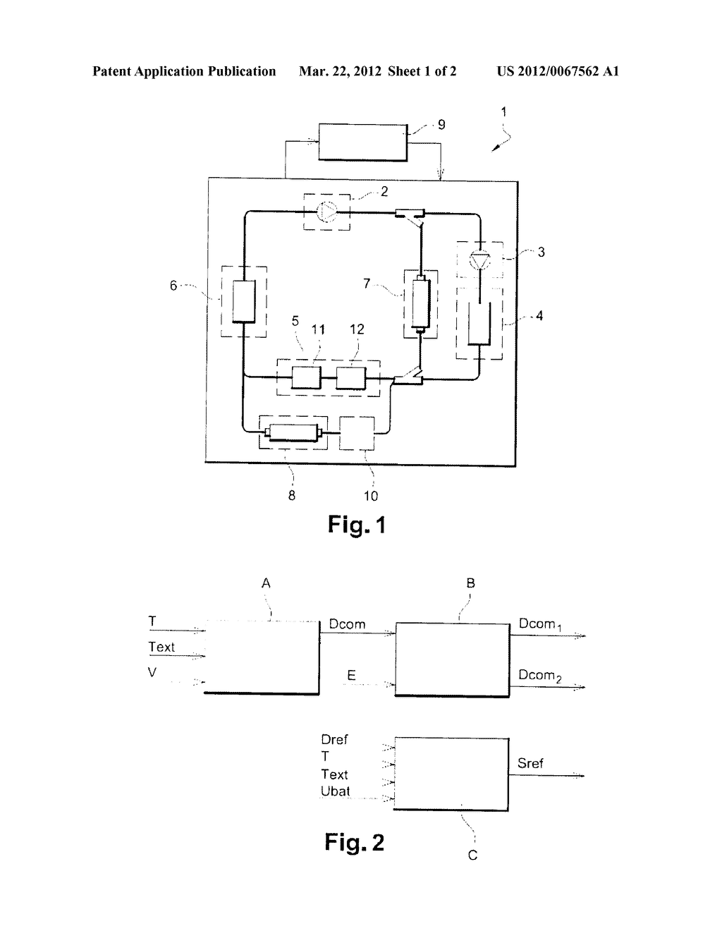 COOLING DEVICE FOR AN AUTOMOTIVE VEHICLE - diagram, schematic, and image 02